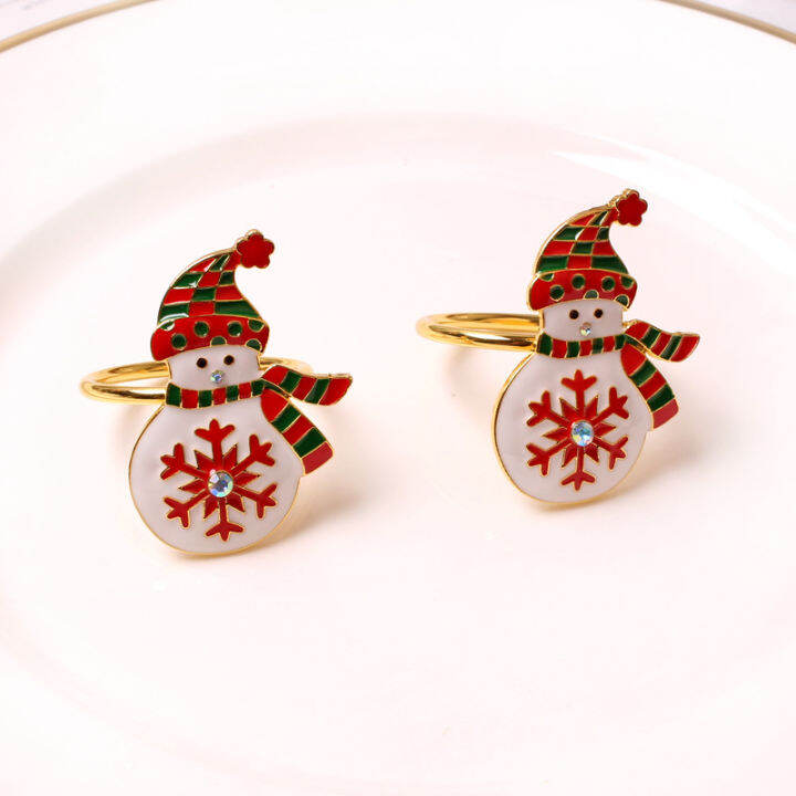 metal-snowman-napkin-ring-dinner-table-decoration-wedding-napkin-holders-christmas-napkin-ring-napkin-buckle