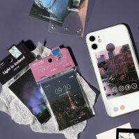 Tianzi 20pcs/pack city landscape carbon paper film phone sticker phone case sticker decoration accessories