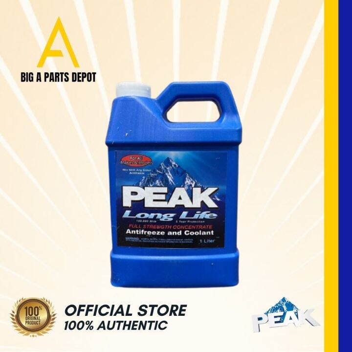 Peak Long Life Full Strength Concentrate Antifreeze and Coolant 1 Liter Lazada PH
