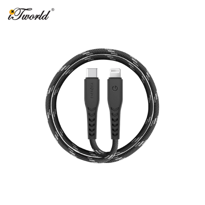 ENERGEA NyloFlex USBC to Lightning Cable C94 (MFI) 1.5M Lazada