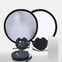 Reflector 2In1 Photography Collapsible Portable Light Diffuser Round Reflector for Studio Multi Photo Disc Diffuers