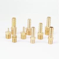 【♘COD Free Cas♘】 ci22op 1/8 "1/4" 3/8 "Npt ตัวผู้ X 1/8" 4มม. 1/4 "5/16" 3/8 "หางปลาทองเหลืองข้อต่ออะแดปเตอร์เชื่อมต่อ