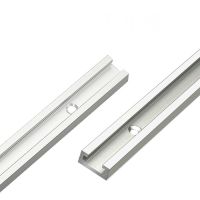 Woodworking T-shaped Rail Aluminum Alloy Slider with T-slot for Woodworking Saw / Milling Machine Tools