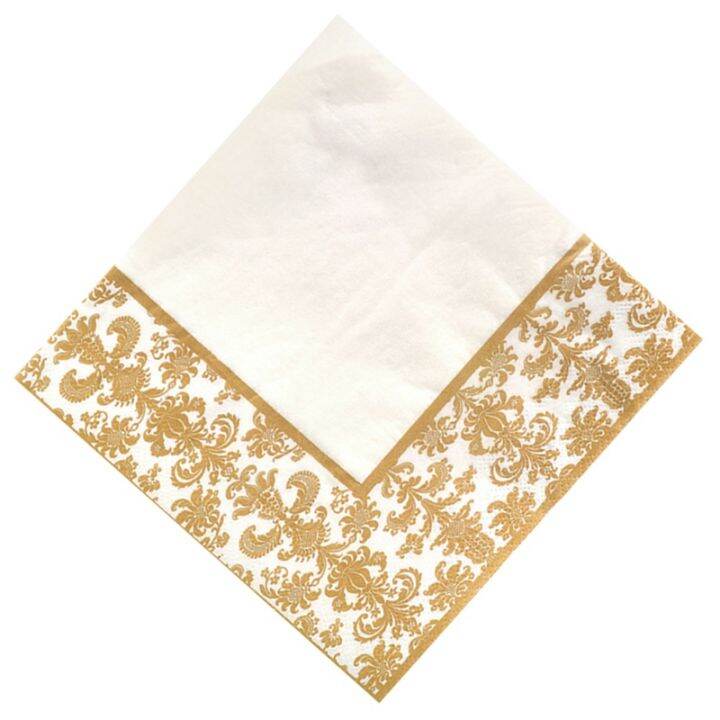 100pcs-gold-printing-disposable-napkin-tissue-paper-printed-napkins-for-restaurant-and-hotel-golden-white