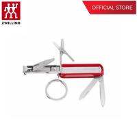 ZWILLING อุปกรณ์กรรไกรพกพาอเนกประสงค์สแตนเลสสตีล ทนทาน สีแดง N42450000