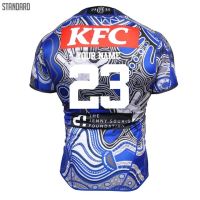 2023 Bulldogs Indigenous Rugby Jersey Size S-M-L-XL-XXL-3XL-4XL-5XL