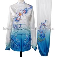 Chinese Wushu Uniform Kungfu Clothes Taichi Suit Taiji Quan Garment Performing Costume For Male Female Adults Kids Boy Girl