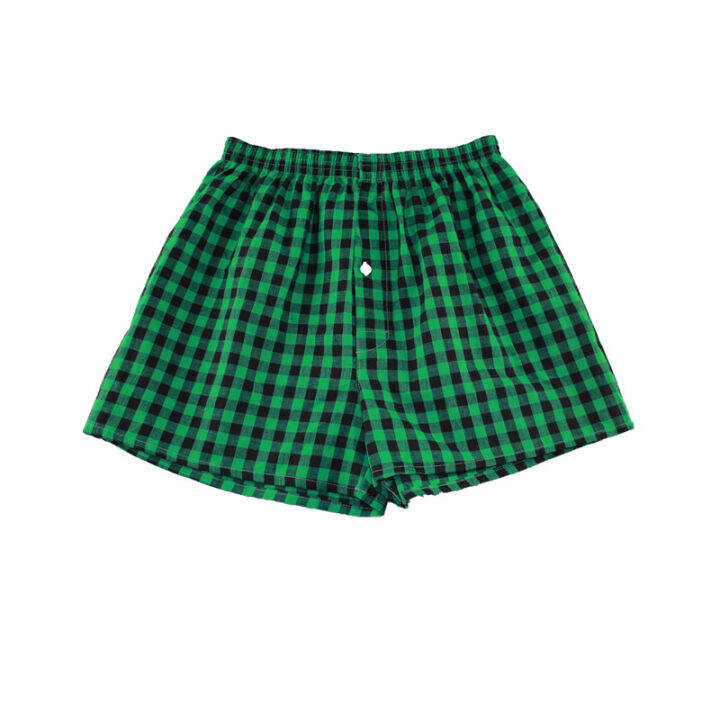 m-xxxxl-mens-underwear-boxers-loose-shorts-classic-plaid-men-boxer-shorts-mix-colors-trunks-cotton-cuecas-underwear-4pcs