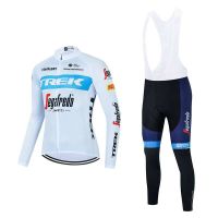 2022 Trek cycling clothing long-sleeved suit mens summer road clothing quick-drying breathable mountain bike trousers