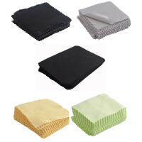 100pcs 8x8cm 6x8cm 10x15cm Black Microfiber glasses cleaning cloth Lens screen clean cloth