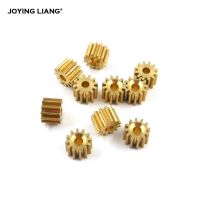 ❂❉™ 122A 0.5M Brass Metal Gear 12 Teeth Hole 2MM ( 1.97MM ) Motor Parts Machine Pinion 10pcs/lot