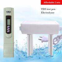 yieryi New Black TDS Quality Water Electrolyzer Electrolysis And TDS Meter Arrive