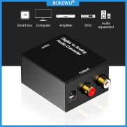BOKEWU Bộ Chuyển Đổi Âm Thanh Kỹ Thuật Số Sang Analog Bộ Giải Mã Khuếch