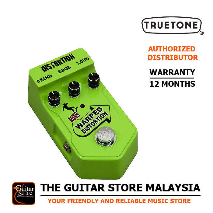 Truetone By Visual Sound Warped Distortion Guitar Effect Pedal