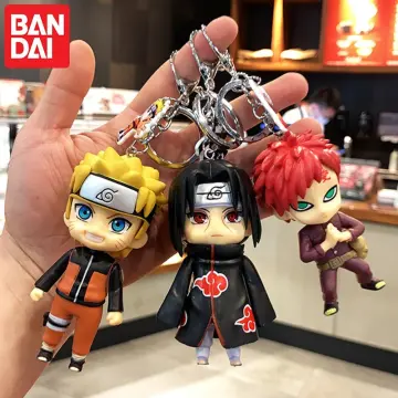 Akatsuki and Uchiha Logo Keychain / Naruto Cloud Key Chain