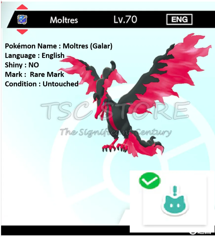Pokemon go Shiny Moltres!!!, Video Gaming, Gaming Accessories, Game Gift  Cards & Accounts on Carousell