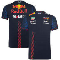 F1 ชุดแข่ง T เสื้อ 2023 รุ่นใหม่ POLO เสื้อแขนสั้นคอกลมชาย Verstat Disk เสื้อผ้าแห้งเร็วฤดูร้อน Ducati Red Bull Yamaha