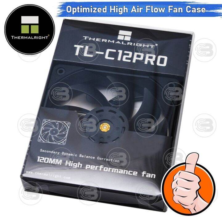 coolblasterthai-thermalright-tl-c12pro-1850-rmp-high-air-flow-fan-case-size-120-mm-ประกัน-6-ปี