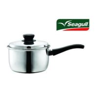 Segaull หม้อด้าม 16 ซม. พร้อมฝา โปรฟ้าผ่า หม้อ หม้อสเตนเลส  หม้อด้ามสเตนเลส Pot