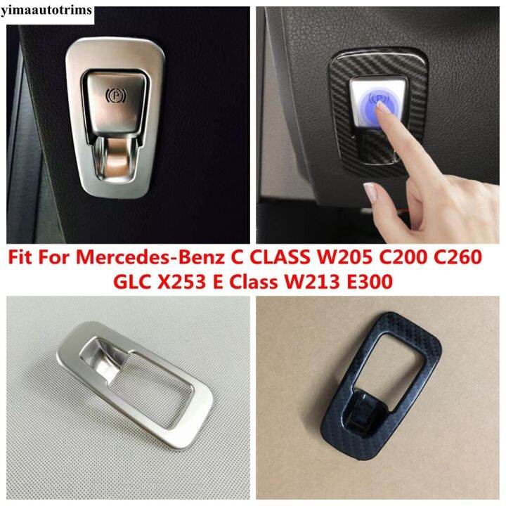 Electronic Handbrake Parking Switch Button Panel Cover Trim For