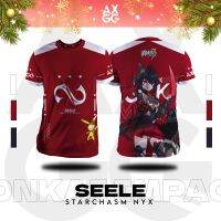 Axgg  Honkai Impact V2 - Seele Collection  Gaming Shirt 2023 New T-shirt