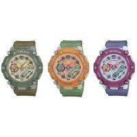 Casio G-Shock Mini นาฬิกาข้อมือผู้หญิง สายเรซิ่น รุ่น GMA-S2200,GMA-S2200PE,GMA-S2200PE-3A,GMA-S2200PE-5A,GMA-S2200PE-6A