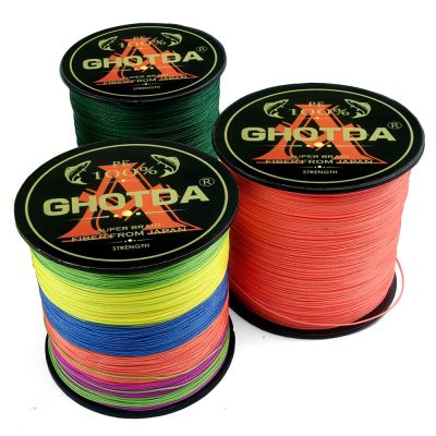 【hot】✚  GHOTDA 8/4 Strands 100M Braided PE Fishing Saltwater Weave Cord Pesca Tackle