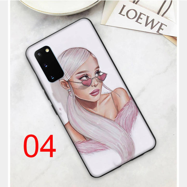 ariana-grande-ag-อ่อนนุ่ม-ซิลิโคน-เคสโทรศัพท์-หรับ-samsung-a01-a50s-a31-m31-m21-a51-a10s-a30s-a11-a20-a50-a21s-a21-m30-a71-a20s-a70-m30s-a30-a10-m51-black-ปก