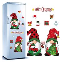 Christmas Fridge Magnet Santa Claus Microwave Oven Door Handle Cover Dishwasher Decor Party Christmas Xmas V7A6