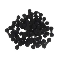 50Pcs//lot Anti-pollution Tanning Nasal Plug Spray Nose Filters Sponge Black/White Colanders Food Strainers