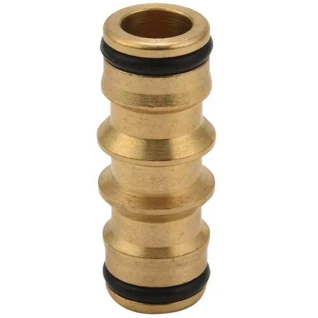2-pcs-brass-garden-hose-hosepipe-tap-connector-threaded-faucet-adapter