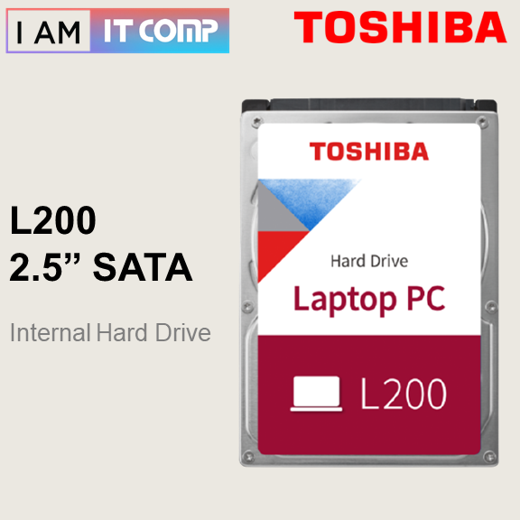 Toshiba L200 2.5" SATA Internal Hard Drive Laptop Hard Disk ( 500GB ...