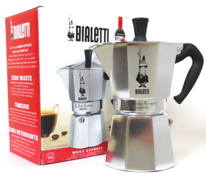 Bialetti Moka Express 9ถ้วย ของแท้ผลิตในอิตาลี พร้อมส่ง | Lazada.co.th