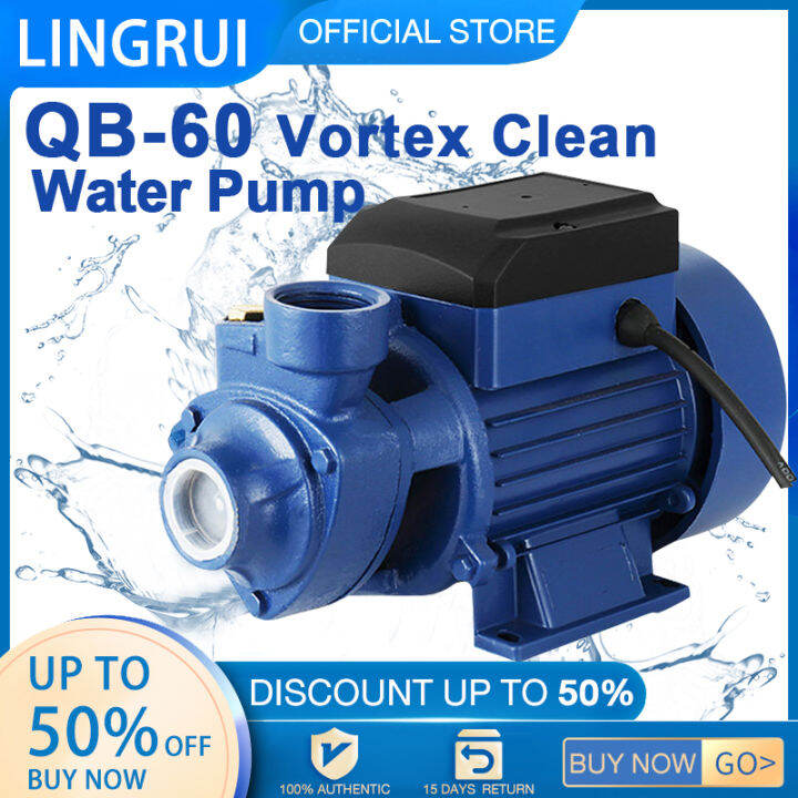 Electric Water Pump Booster Pump 0.5HP Heavy Duty Peripheral Booster Pump Electric Water Pump