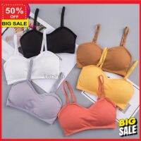 braดีๆ (ลูกค้าใหม่รับโค๊ดลดอีก 5%) เสื้อชั้นใน ชั้นใน บรา bra #068 มาใหม่ เซ็กซี่ มีหลายสีให้เลือก ใหม่การออกแบบผ้าด้าย sport  สายรัดที่สามารถปรับได้ ชุดชั้นใน เสื้อใน