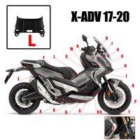 ♂☂☇2018 2019 X-ADV 750กลางกลางที่นั่งคนขับฝาครอบเฟรมรถจักรยานยนต์ตัวถังแฟริ่งสำหรับ Honda XADV 750 2017-2020ไม่ทาสี