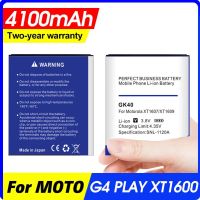 Gk40 4100Mah สำหรับ G4เล่น E4 Xt1766 Xt1607 Xt1609 Xt1600โทรศัพท์มือถือ Snn5976a Mot1609bat