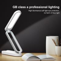 Led Table Desk Lamps Foldable Table Lamp Pc Monitor Reading Bedroom Night Lamp USB Rechargeable LED Lights Bedside Lamp Lampara