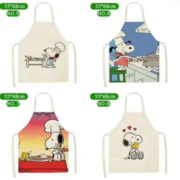 Snoopy Kitchen Apron Women Sleeveless Apron Children's Cartoon