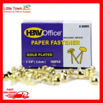 HBWOffice Paper Fastener 1 Round Head