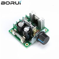 12V-40V 32V 10A Auto PWM DC Motor Speed Controller Regulator Governor with Knob Switch Volt Regulator Dimmer 400W Board Module WATTY Electronics