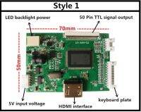 จอแอลซีดี TTL LVDS กระดานควบคุม HDMI VGA 2AV 50ขาสำหรับ AT090TN10 TN12 20000938-30สนับสนุนโดยอัตโนมัติราสเบอรี่ Pi แผงควบคุม