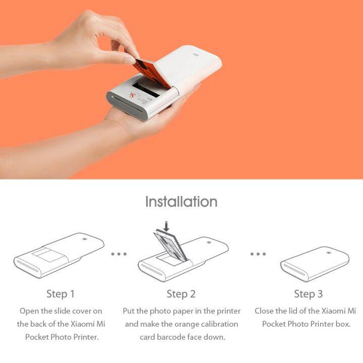 xiaomi-mi-portable-photo-printer-paper-2x3-inch-20-50-sheets-กระดาษภาพถ่ายชนิดมีกาวในตัว-xiaomi-กระดาษพิมพ์ภาพถ่าย