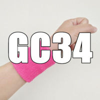 ล่าสุด2020 Q3 GC34รูปแบบใหม่ GC 34ข้อมือชุดแขนแขนเหงื่อดูดซับกีฬาผ้าขนหนูป้องกันข้อมือ