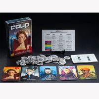 Coup Board Game (ภาษาอังกฤษ) - บอร์ดเกม เกมโค่นอำนาจ