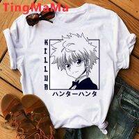 Hunter X Hunter Killua เสื้อผ้าสตรีทสวยงาม2022เสื้อยืดเสื้อยืดฮาราจูกุน่ารัก