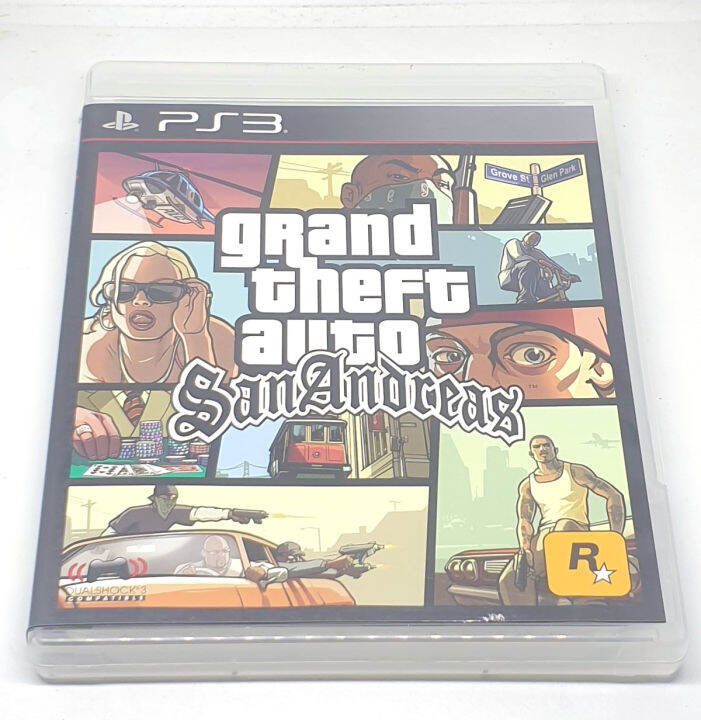 Grand Theft Auto: San Andreas Black Label variant Rare ps3 game R3 ...