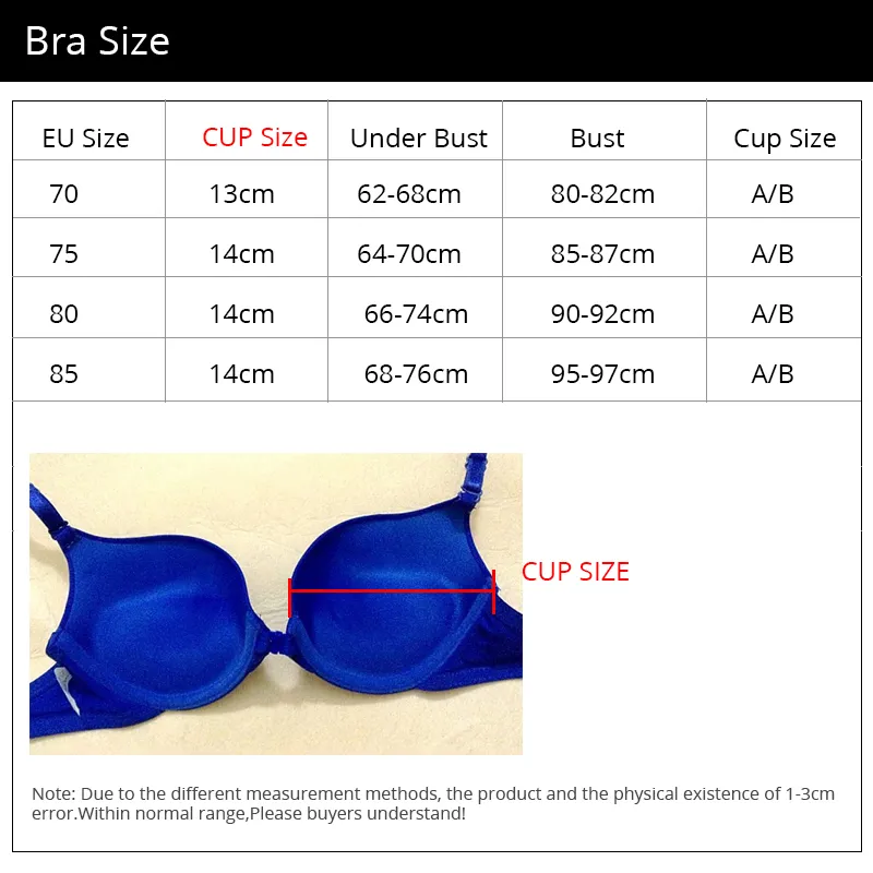 New Fashion Sexy Simple Push Up Bra Front Button Candy Color A B Cup Women  Underwear Lingerie Hot - Bras - AliExpress