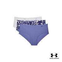 Under Armour UA Womens Pure Stretch Hipster 3-Pack อันเดอร์ อาร์เมอร์ กางเกงชั้นในสำหรับเทรนนิ่ง สำหรับผู้หญิง