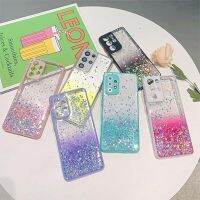 [HOT 2023] เลนส์สำหรับ Samsung Galaxy S22 S21 S20 FE A73 A13 A33 A53 A23 A12 M12 A52s A22 A32 Sequins เคสกากเพชรแววาว